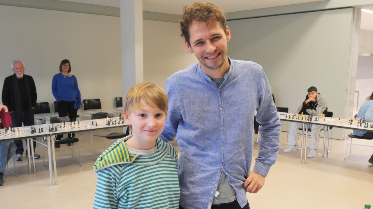 Lukas Klotzbücher mit Nico Georgiadis